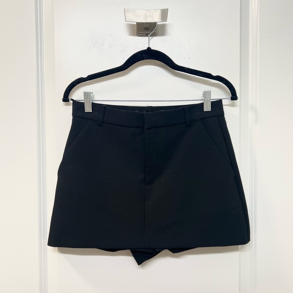 Black Business Casual Zara Skort